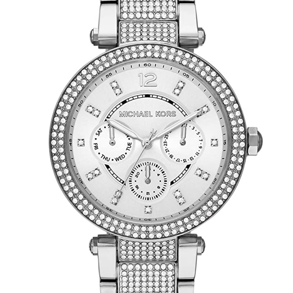 🔥MEGA SALE🔥Beautiful MK Silver Watch
